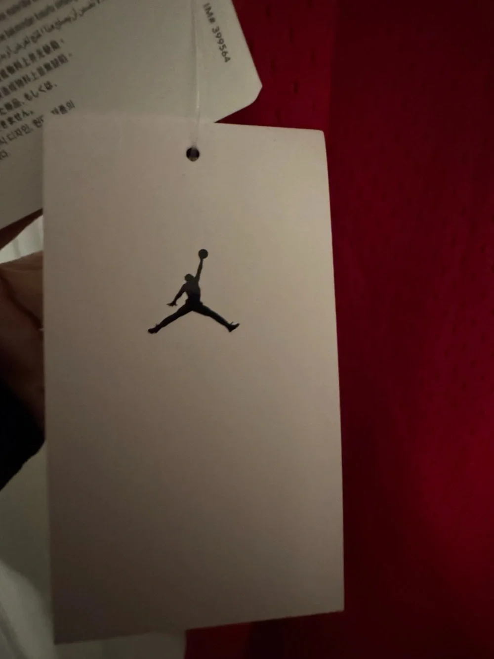 Jordan Women's Red Mesh Tank Dress — 23 Graphic - Picture 7 of 7